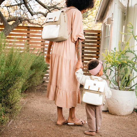 Petunia Pickle Bottom META Backpack Toasted Marshmallow Little