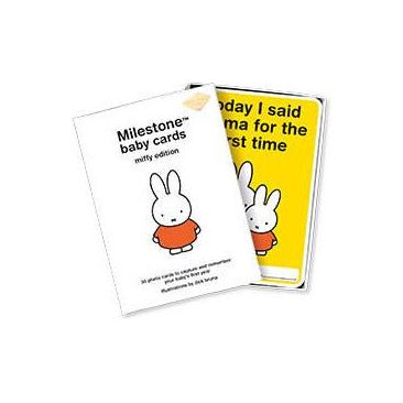 Milestone Baby Cards Miffy Edition | Little Baby.