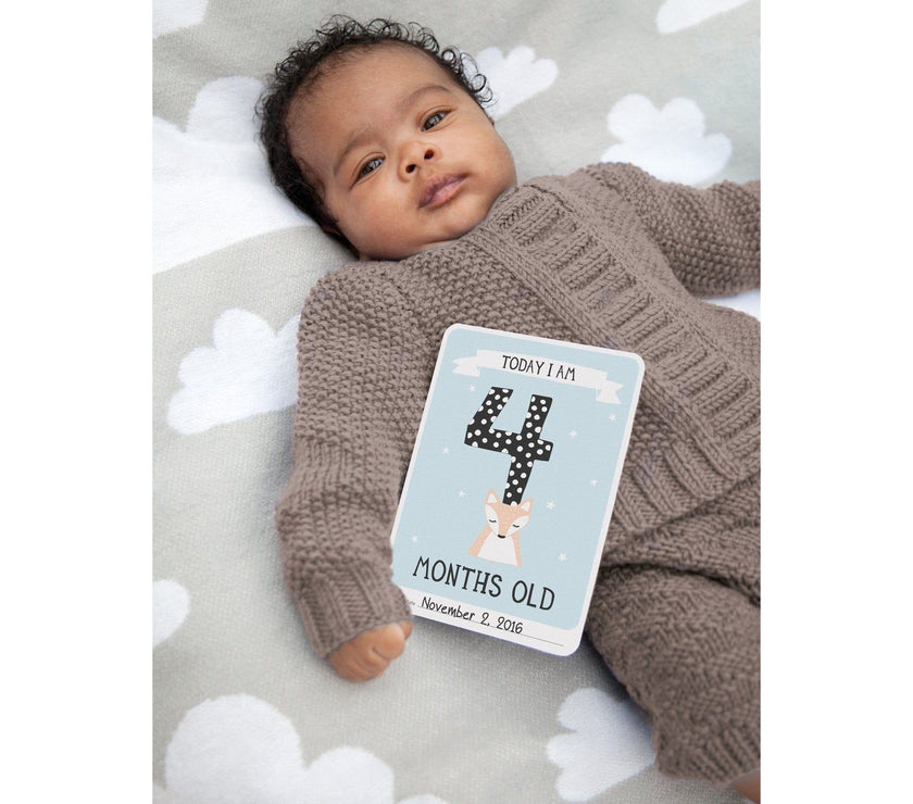 Milestone Baby Cards - Over the Moon | Little Baby.