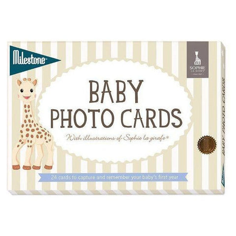 Milestone Baby Photo Cards - Sophie la girafe | Little Baby.