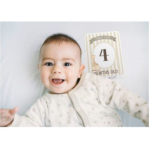 Milestone Baby Photo Cards - Sophie la girafe | Little Baby.