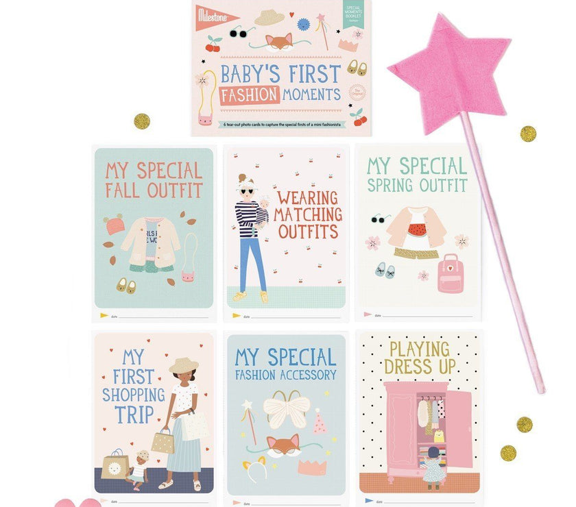 Milestone Baby’s First Fashion Moments Booklet | Little Baby.