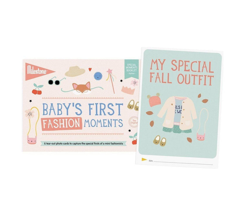 Milestone Baby’s First Fashion Moments Booklet | Little Baby.
