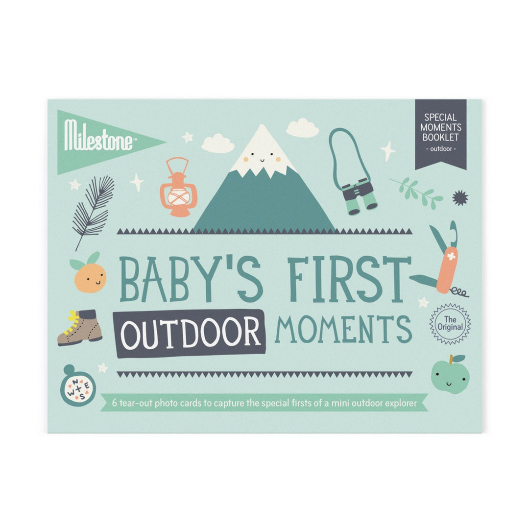 Milestone Baby’s First Outdoor Moments Booklet | Little Baby.