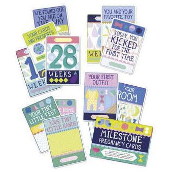 Milestone Pregnancy Cards | Little Baby.