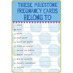 Milestone Pregnancy Cards | Little Baby.