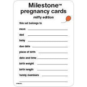 Milestone Pregnancy Cards - Miffy | Little Baby.