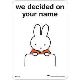 Milestone Pregnancy Cards - Miffy | Little Baby.