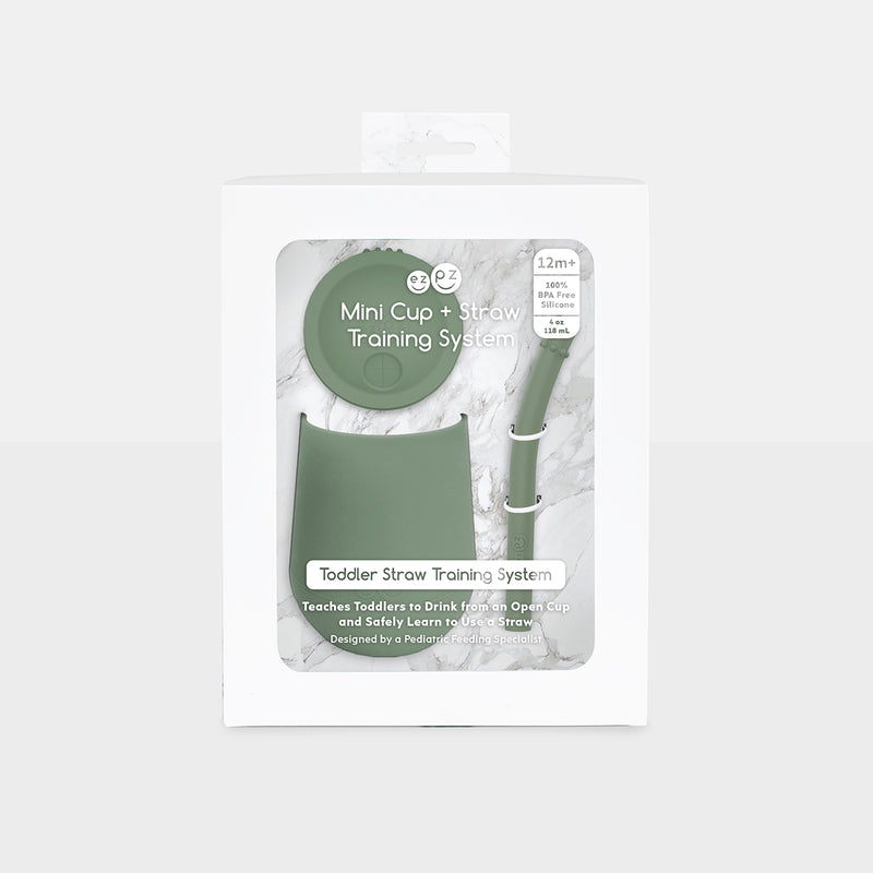 ezpz Mini Cup + Straw Training System (8 colors) | Little Baby.