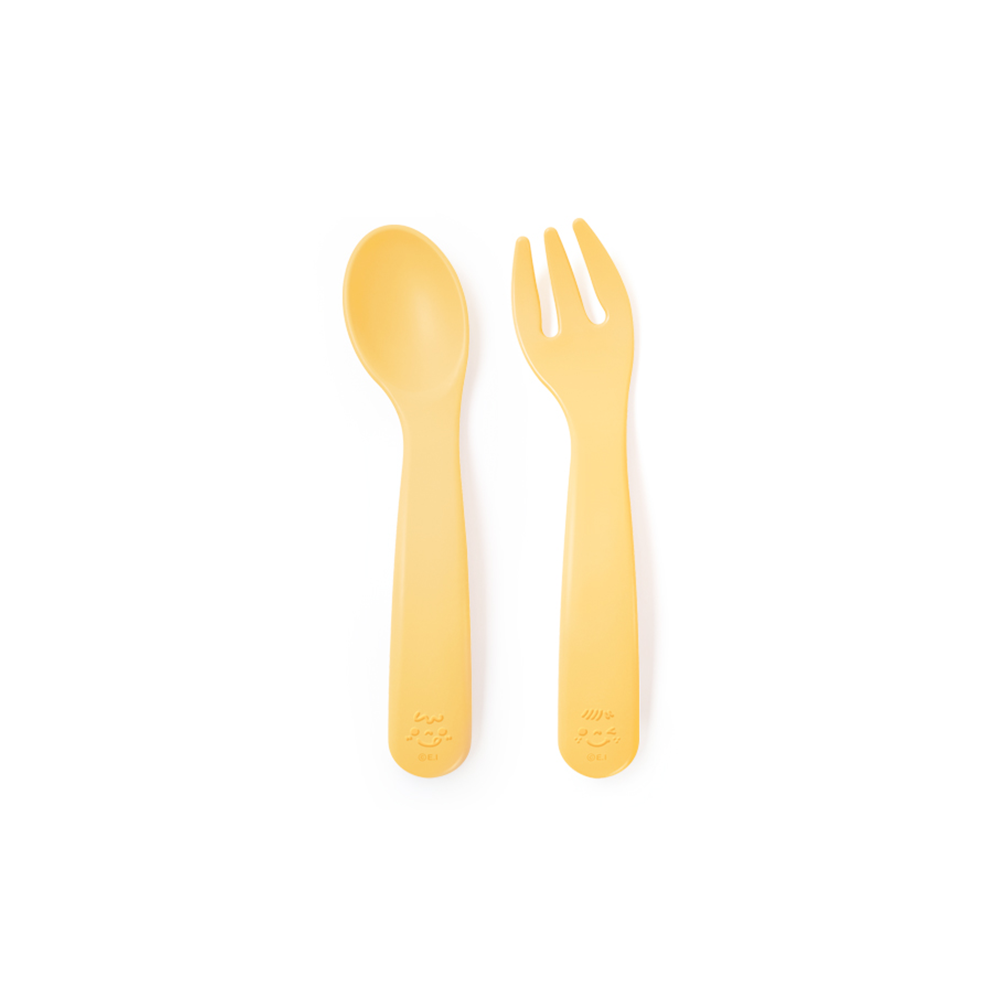 Mother's Corn Self Training Spoon & Fork Set