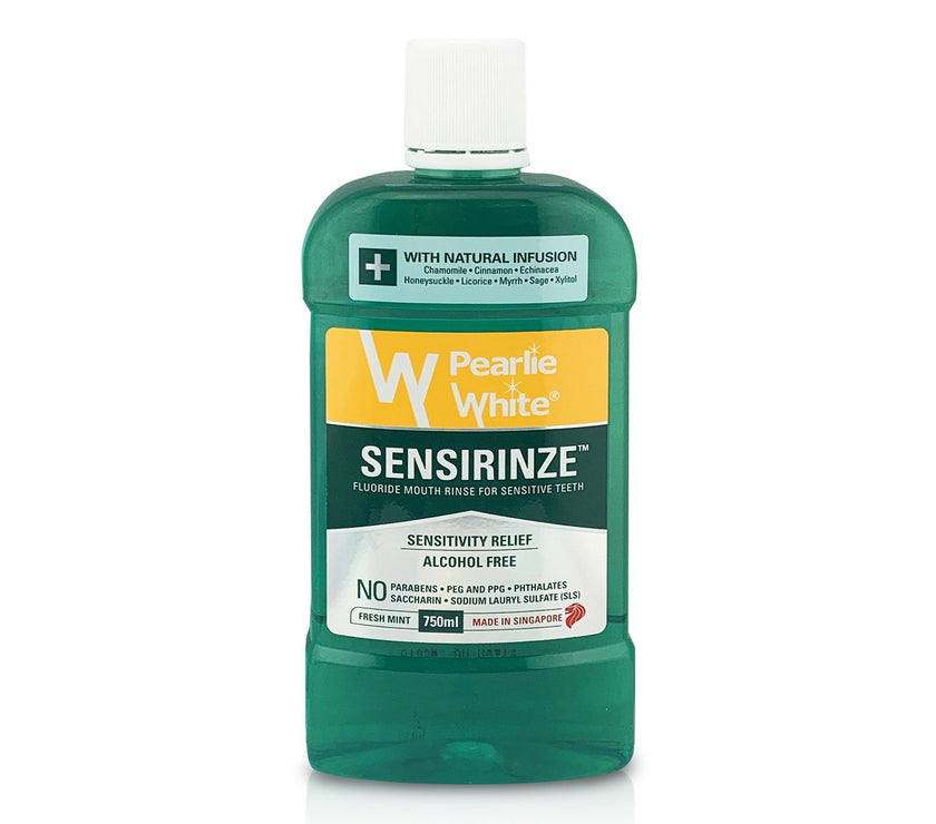 Sensirinze™ 750ml | Alcohol Free Fluoride Mouth Rinse for Sensitive Teeth | Little Baby.