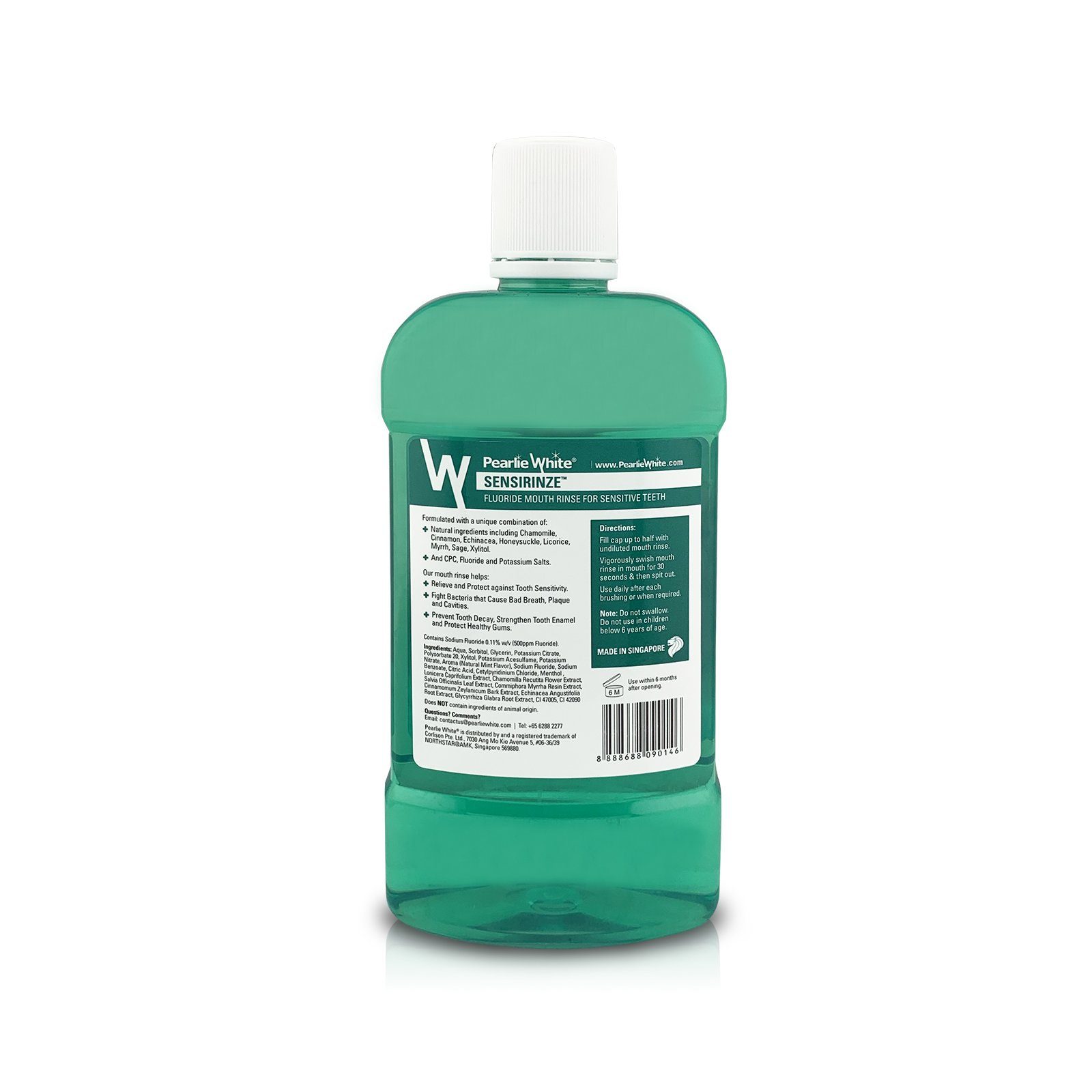 Sensirinze™ 750ml | Alcohol Free Fluoride Mouth Rinse for Sensitive Teeth | Little Baby.