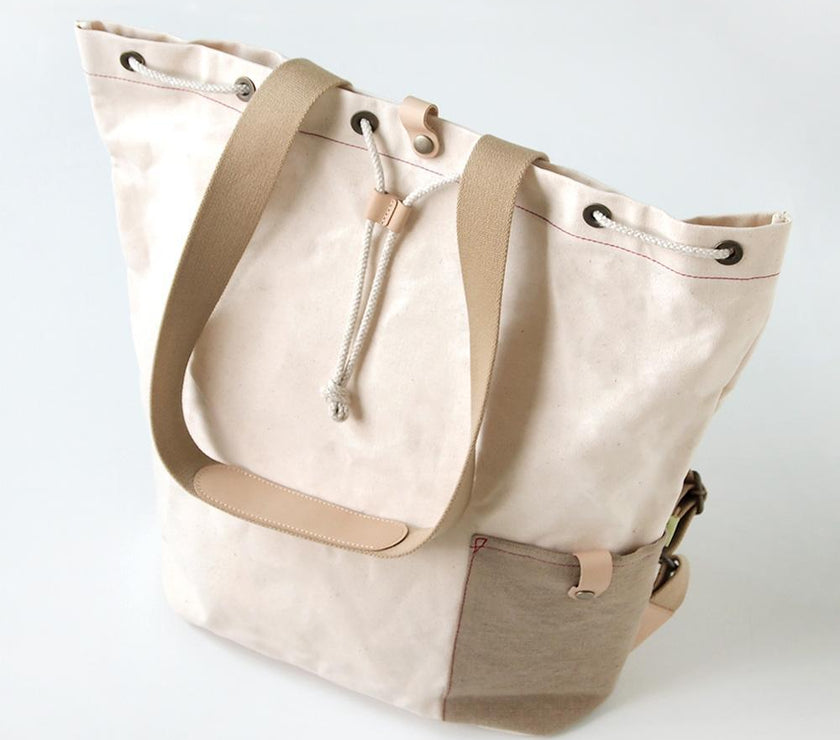 Hoppetta 2 Way Mummy Bag - Cream | Little Baby.