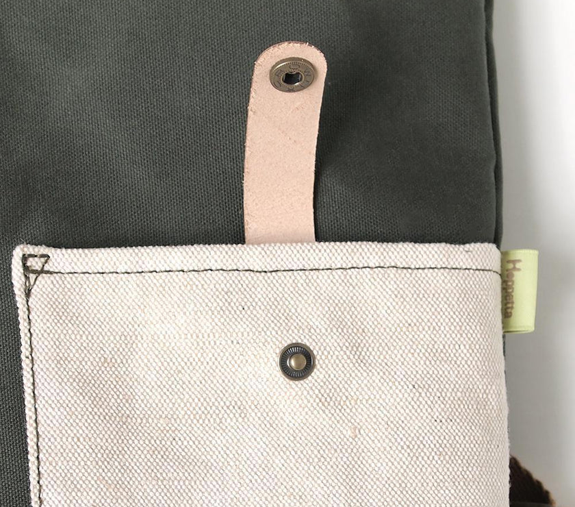 Hoppetta 2 Way Mummy Bag - Kahki | Little Baby.