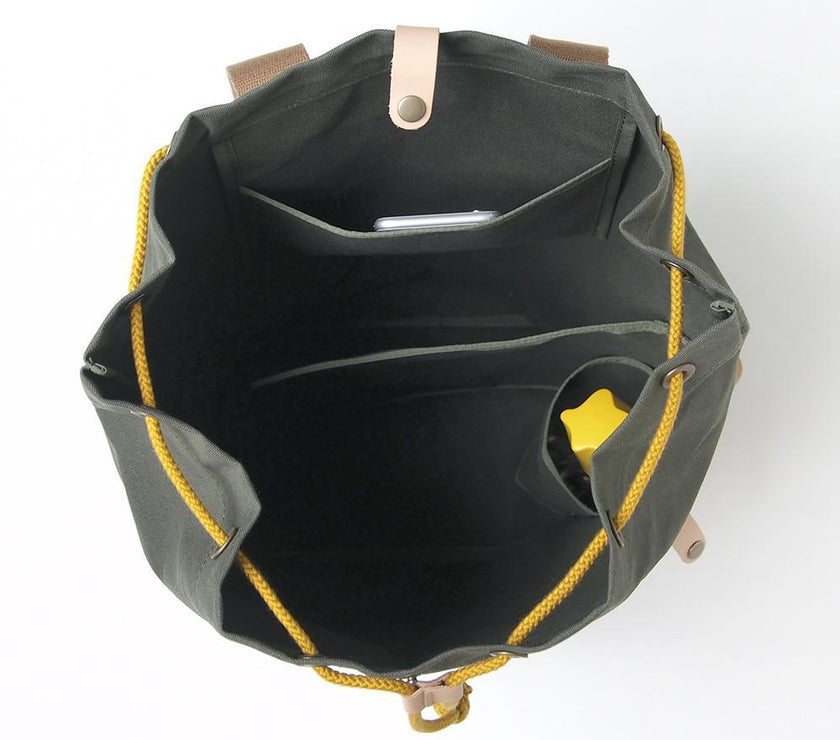 Hoppetta 2 Way Mummy Bag - Kahki | Little Baby.