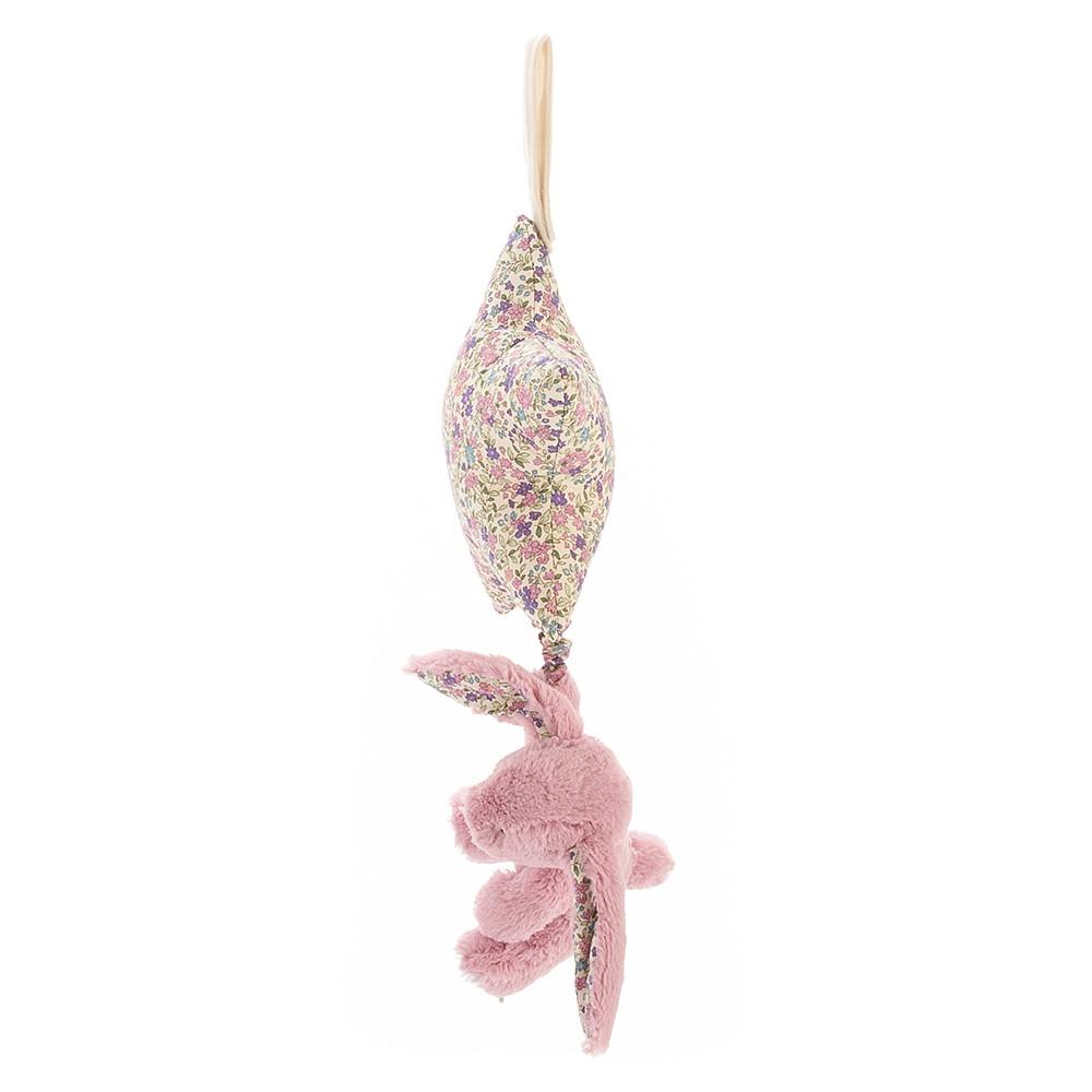 JellyCat Blossom Tulip Bunny Star Musical Pull | Little Baby.