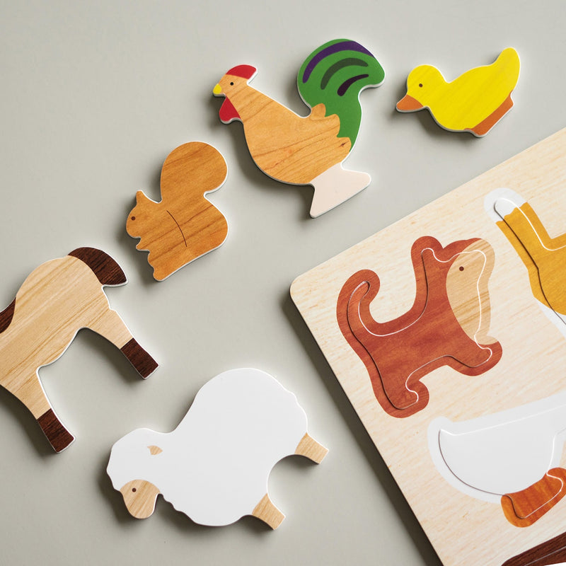 Noriterboard Foam Magnets - Woody Farm-2