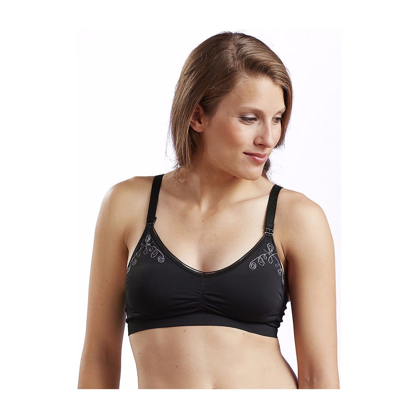 Cantaloop Nursing Bra - Black | Little Baby.