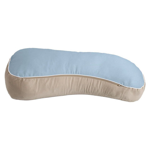 Milkbar® Nursing Pillow (Single) - Blue/Sand | Little Baby.