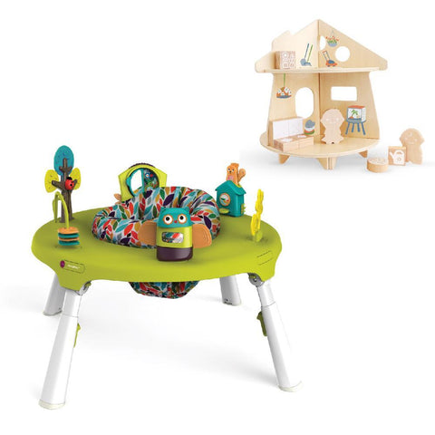 Oribel Portaplay™ Forest Friends Unlimited Fun Set (Activity Center+ House of Fun) Bundle | Little Baby.