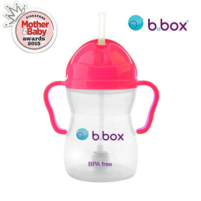 B.Box Sippy Cup (Pomegranate - Neon Limited Edition) | Little Baby.