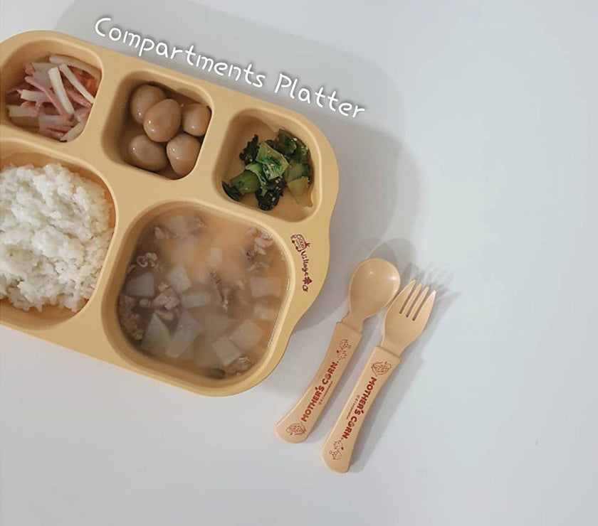 Mother's Corn School Bus Platter | Little Baby.