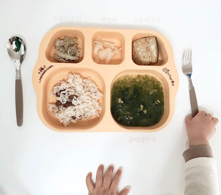 Mother's Corn School Bus Platter | Little Baby.