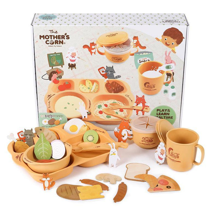 Mother's Corn Award Winning Play & Learn Meal Time Set | Little Baby.