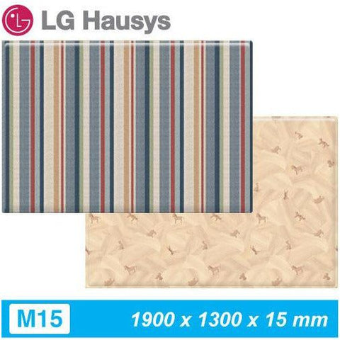 LG Hausys Classic Stripe (size M15) Playmat | Little Baby.