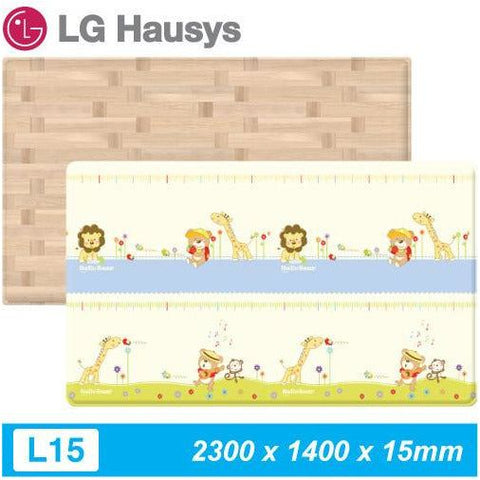 LG Hausys Playmat HELLO BEAR & FRIENDS (SIZE L15) | Little Baby.