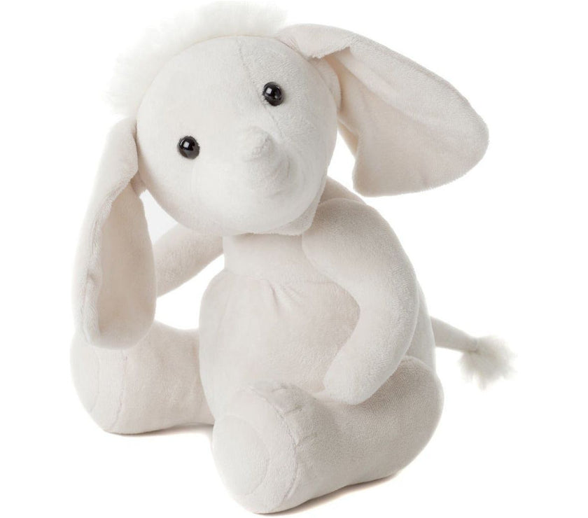 Charlie Bears Baby Organic Esmeralda Elephant (Large) with Gift Box | Little Baby.
