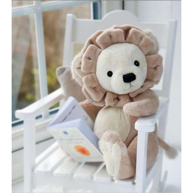 Charlie Bears Baby Organic Leopold Lion (Large) with Gift Box | Little Baby.