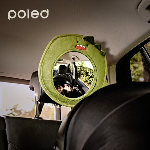 Poled Backseat Mirror XL