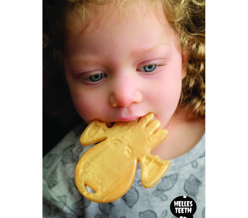 Helles Teeth Cthulhu Teether (Gold) | Little Baby.