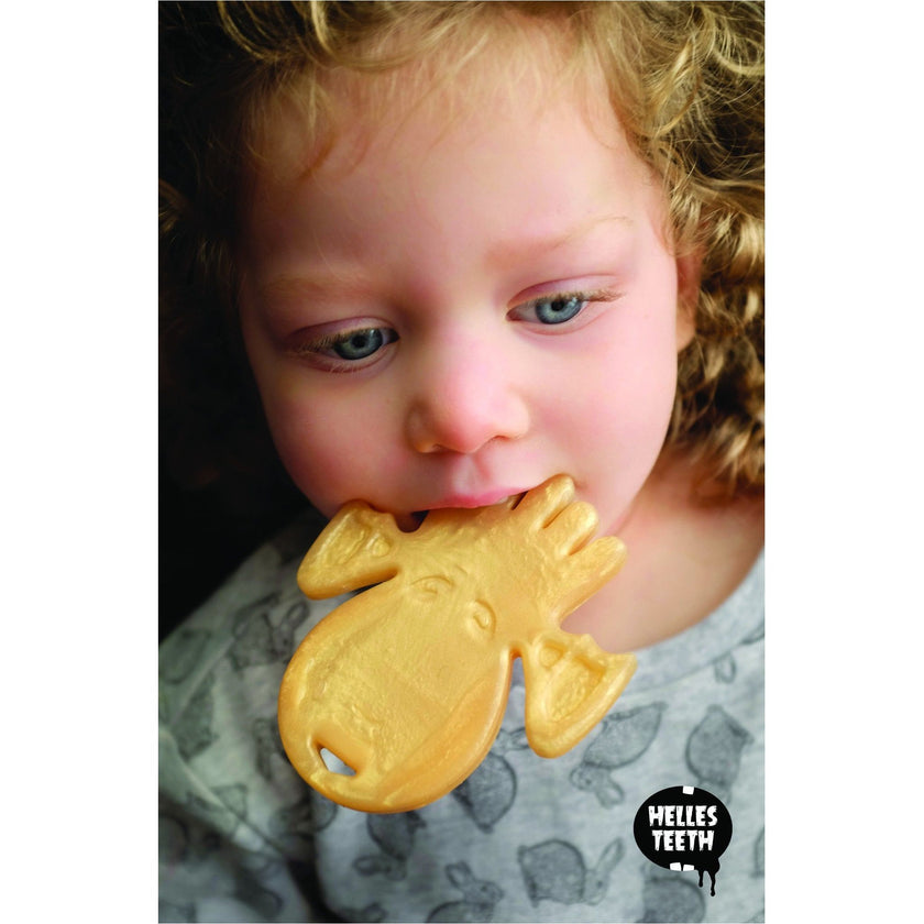 Helles Teeth Cthulhu Teether (Gold) | Little Baby.