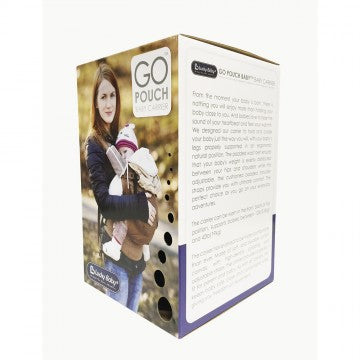 Lucky Baby Go Pouch™ Baby Carrier - Blue/Safari