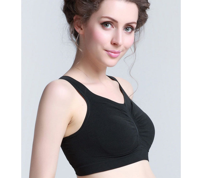Cantaloop Pregnancy Bra - Black | Little Baby.
