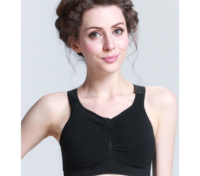 Cantaloop Pregnancy Bra - Black | Little Baby.