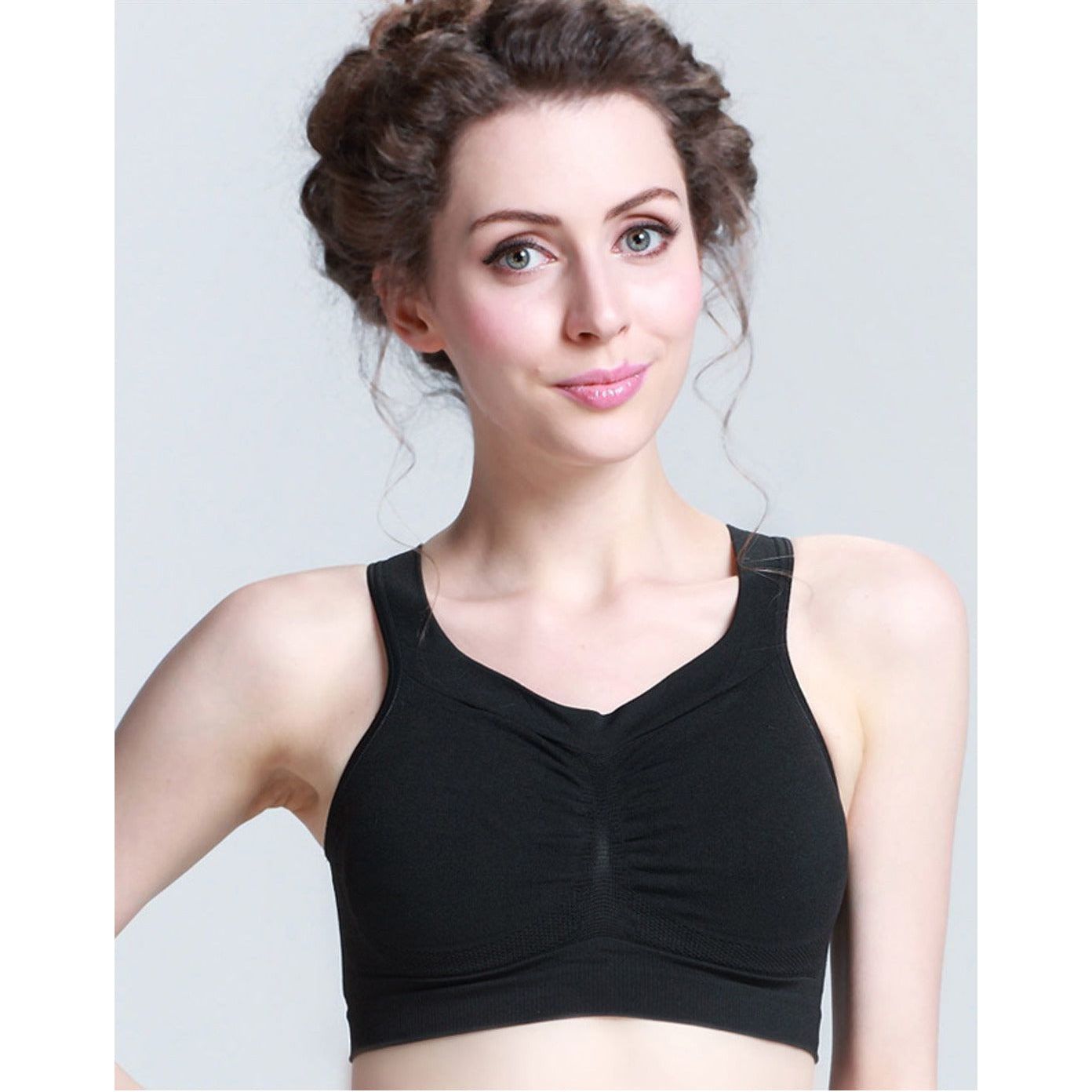 Cantaloop Pregnancy Bra - Black | Little Baby.