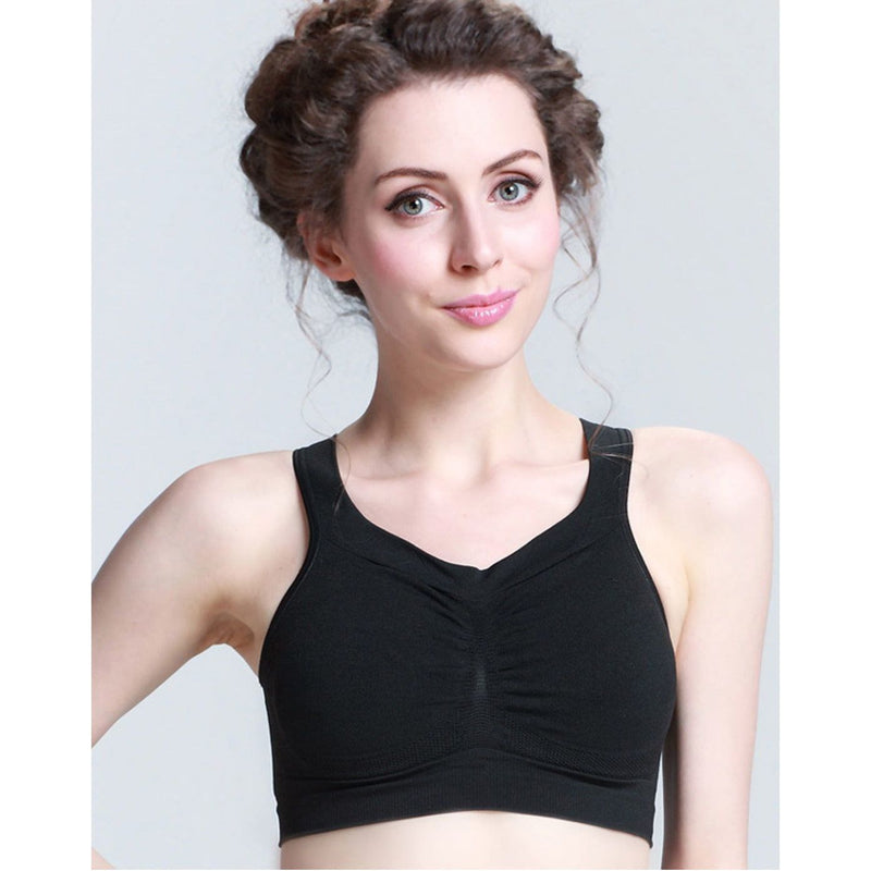 Cantaloop Pregnancy Bra - Black | Little Baby.