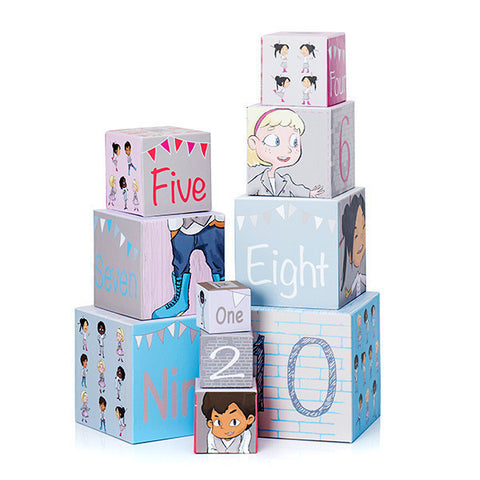 Minimondos Blocks - Counting (90cm High) | Little Baby.