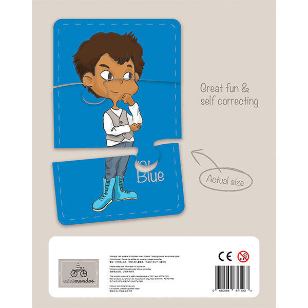 Minimondos Puzzle Sets - Colours (30pcs) | Little Baby.