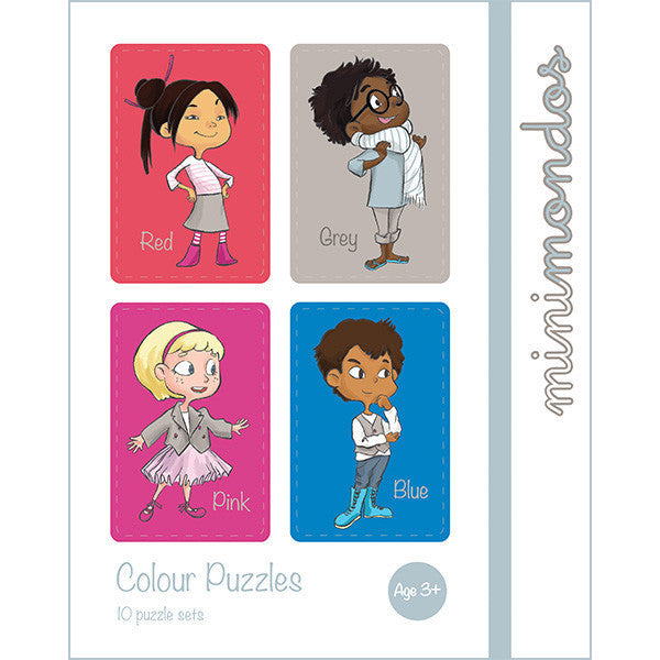 Minimondos Puzzle Sets - Colours (30pcs) | Little Baby.