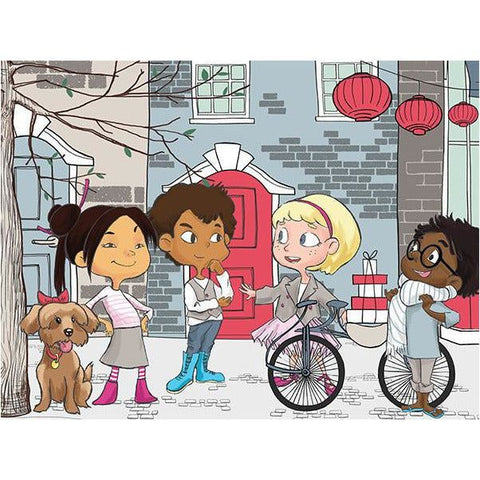 Minimondos Jigsaw Puzzle 12pcs - Friends | Little Baby.