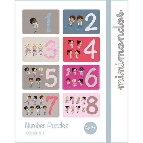 Minimondos Puzzle Sets - Numbers (30pcs) | Little Baby.