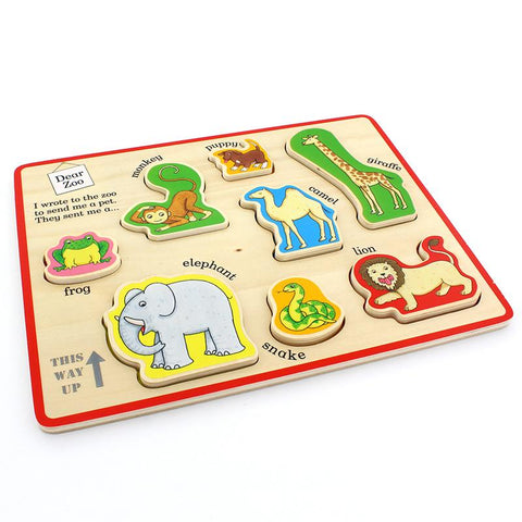 Dear Zoo Puzzle Tray | Little Baby.