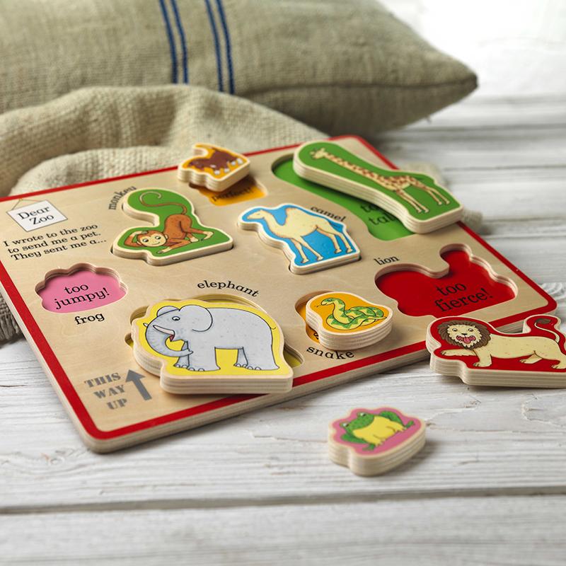 Dear Zoo Puzzle Tray | Little Baby.