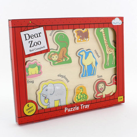 Dear Zoo Puzzle Tray | Little Baby.