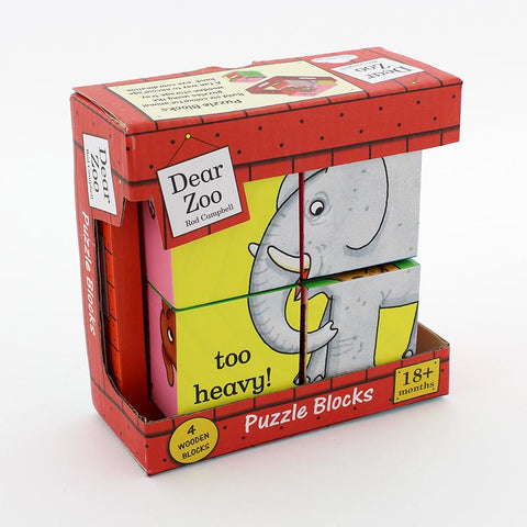 Dear Zoo Wooden Puzzle Blocks | Little Baby.