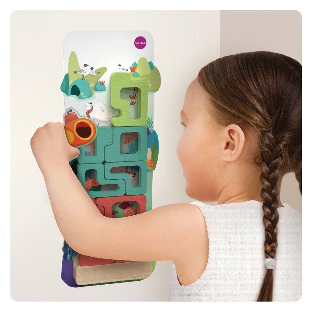 Oribel VertiPlay™ Mystical Aquarium - A Unique Puzzle of Unexpected Discoveries | Little Baby.